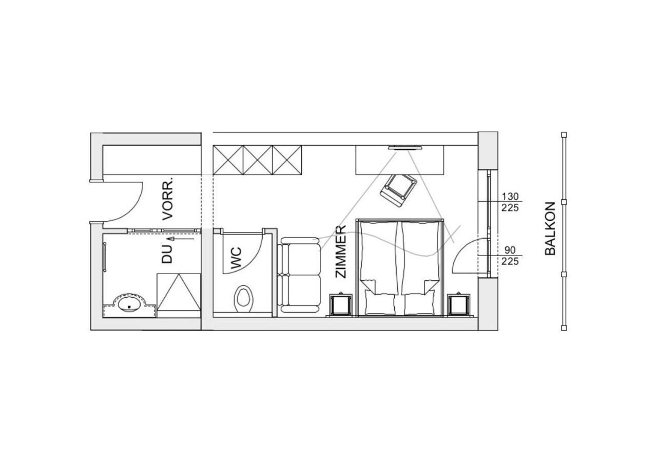 Classic Doppelzimmer mit Balkon