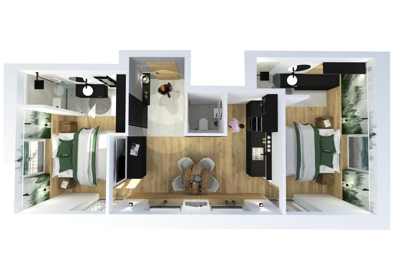 Apartment mit 2 Schlafzimmern