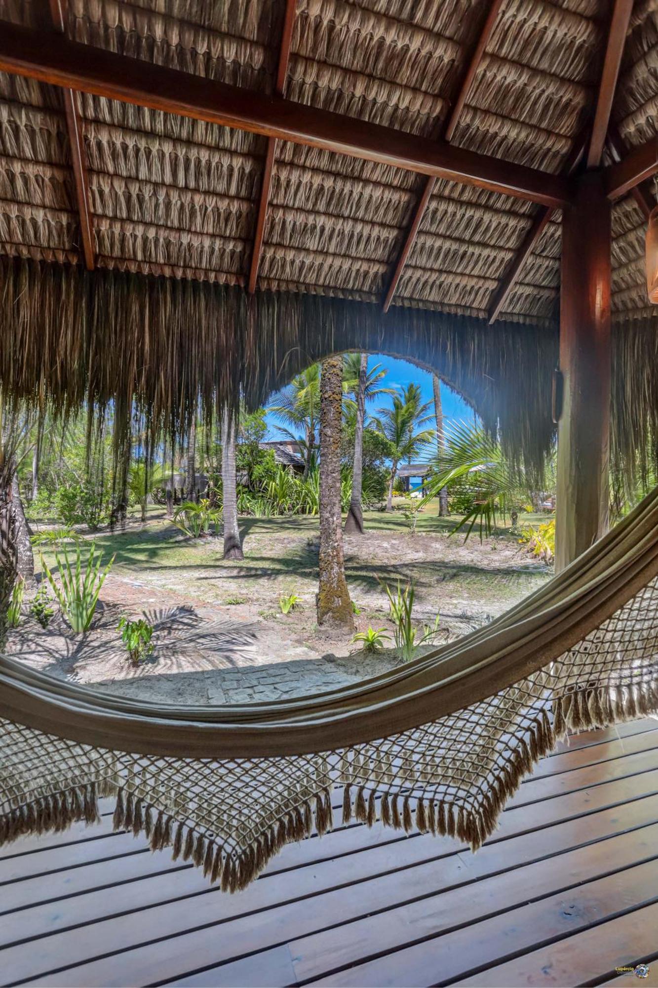 Triple Bungalow with Garden View