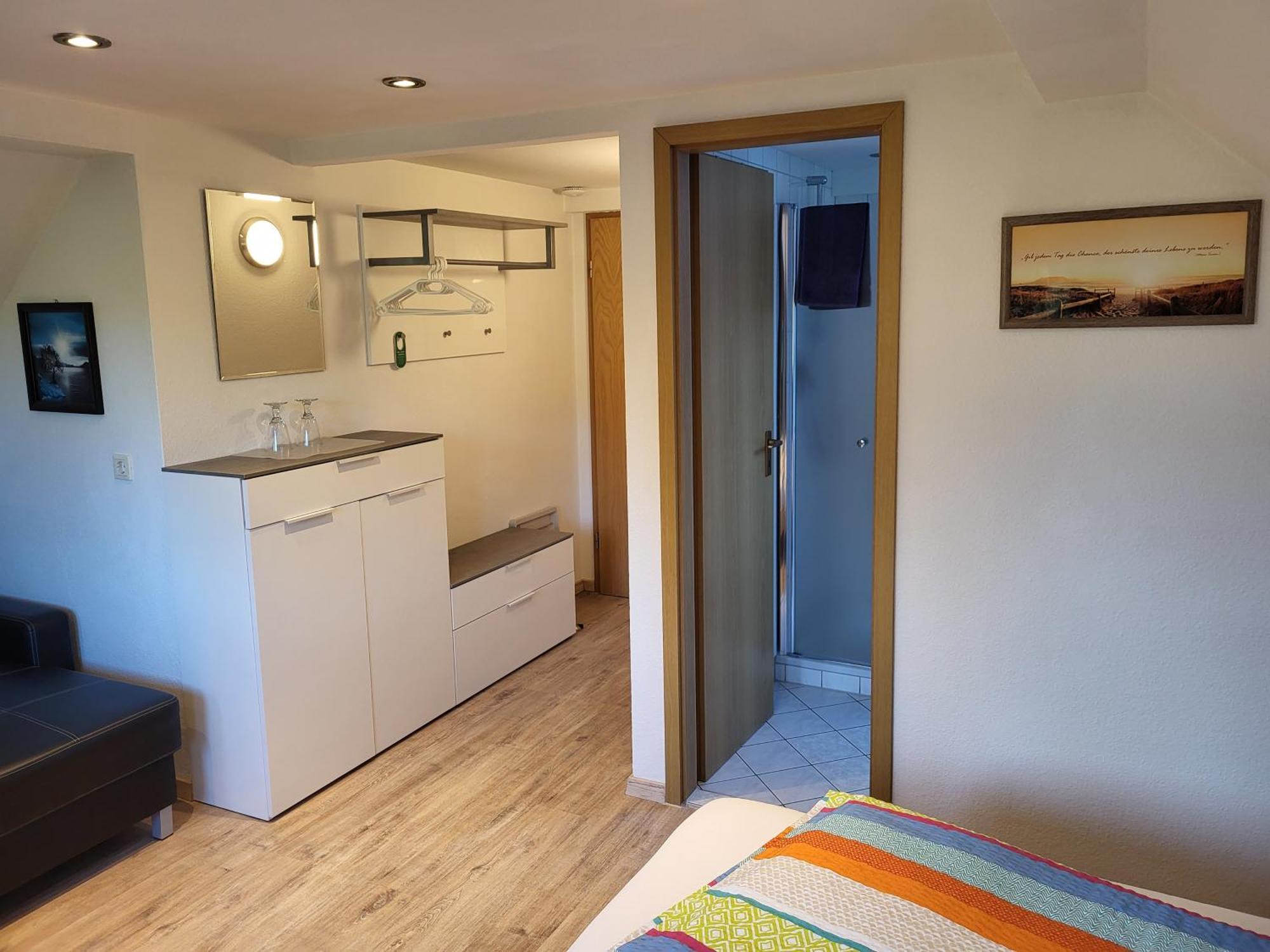 Standard Double Room Shower