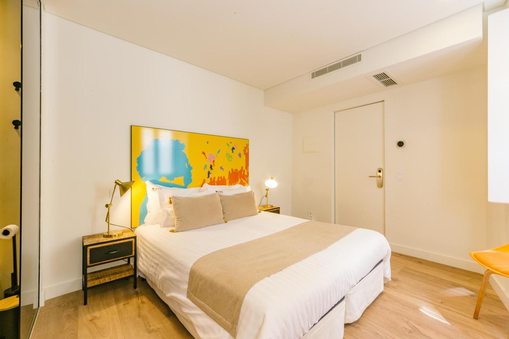 Zweibettzimmer mit Bad