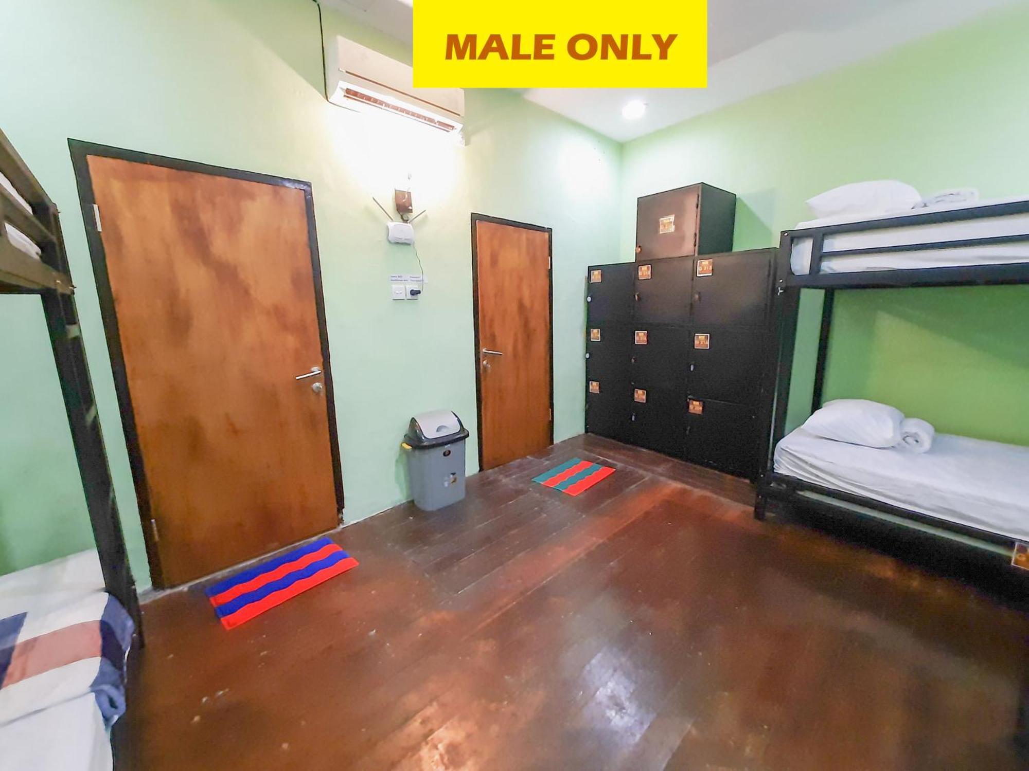 Bunk Bed in Male Dormitory Room