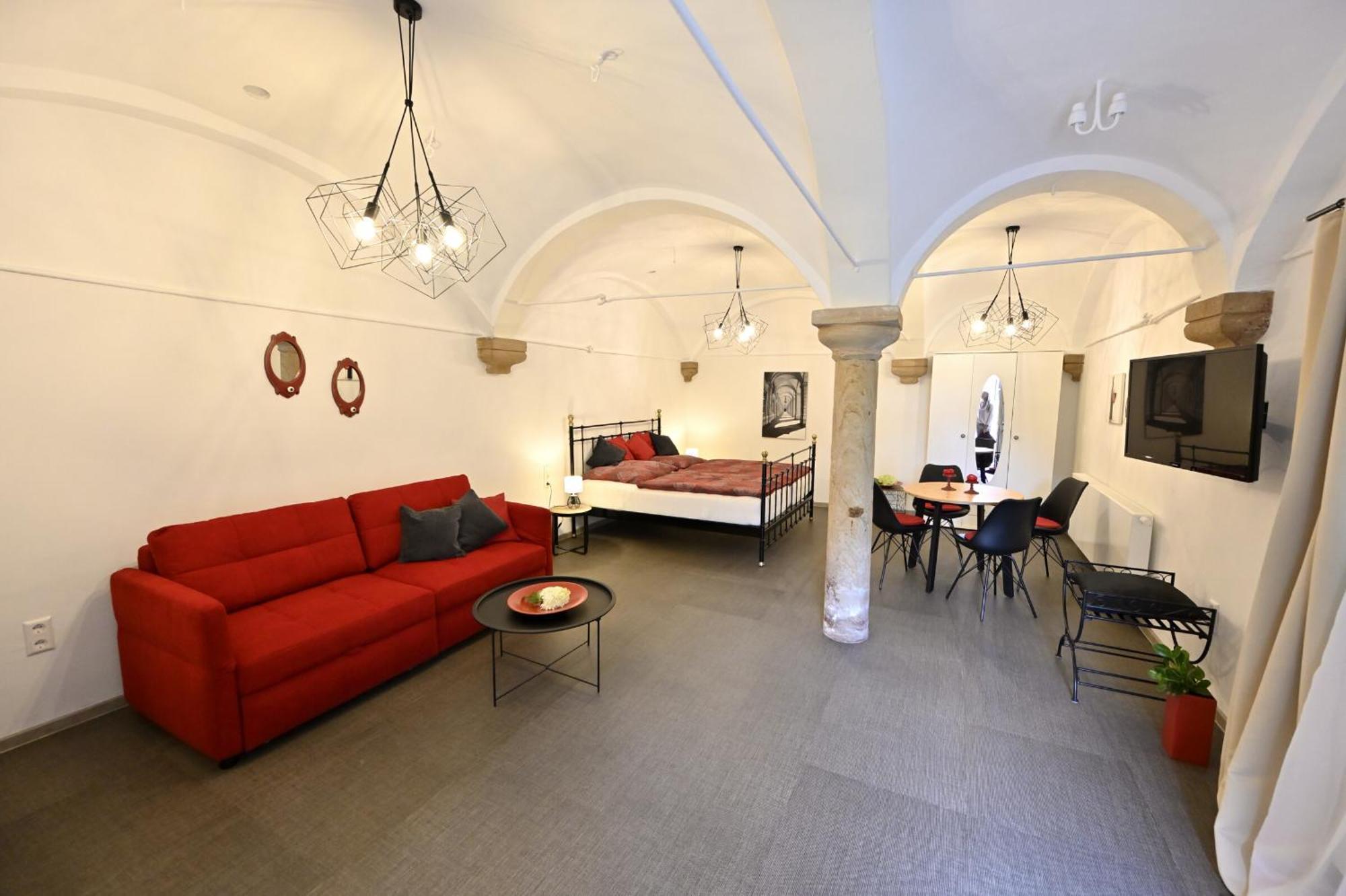 Apartment mit Dusche