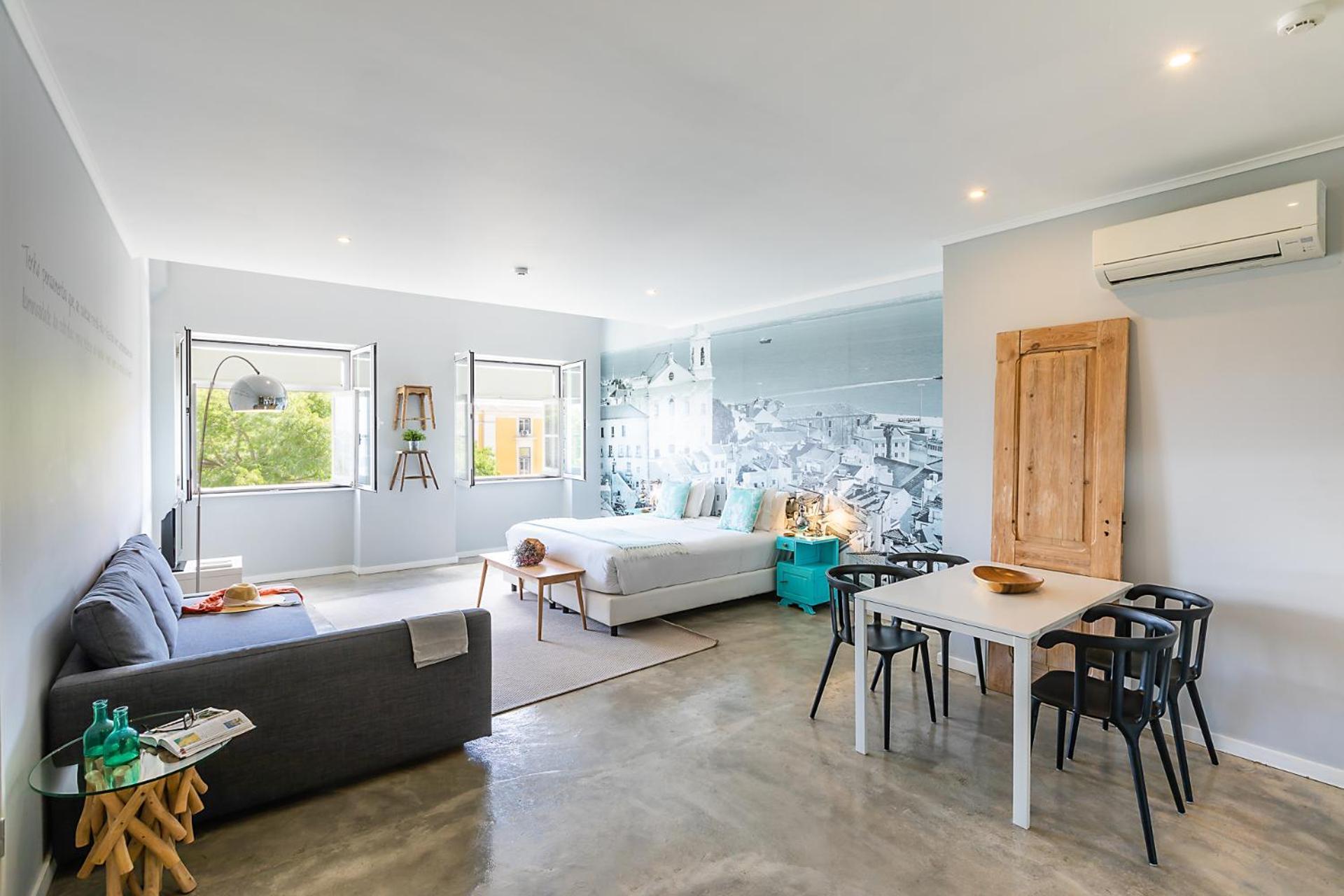 Suite Familiar con zona de cocina y vistas al río