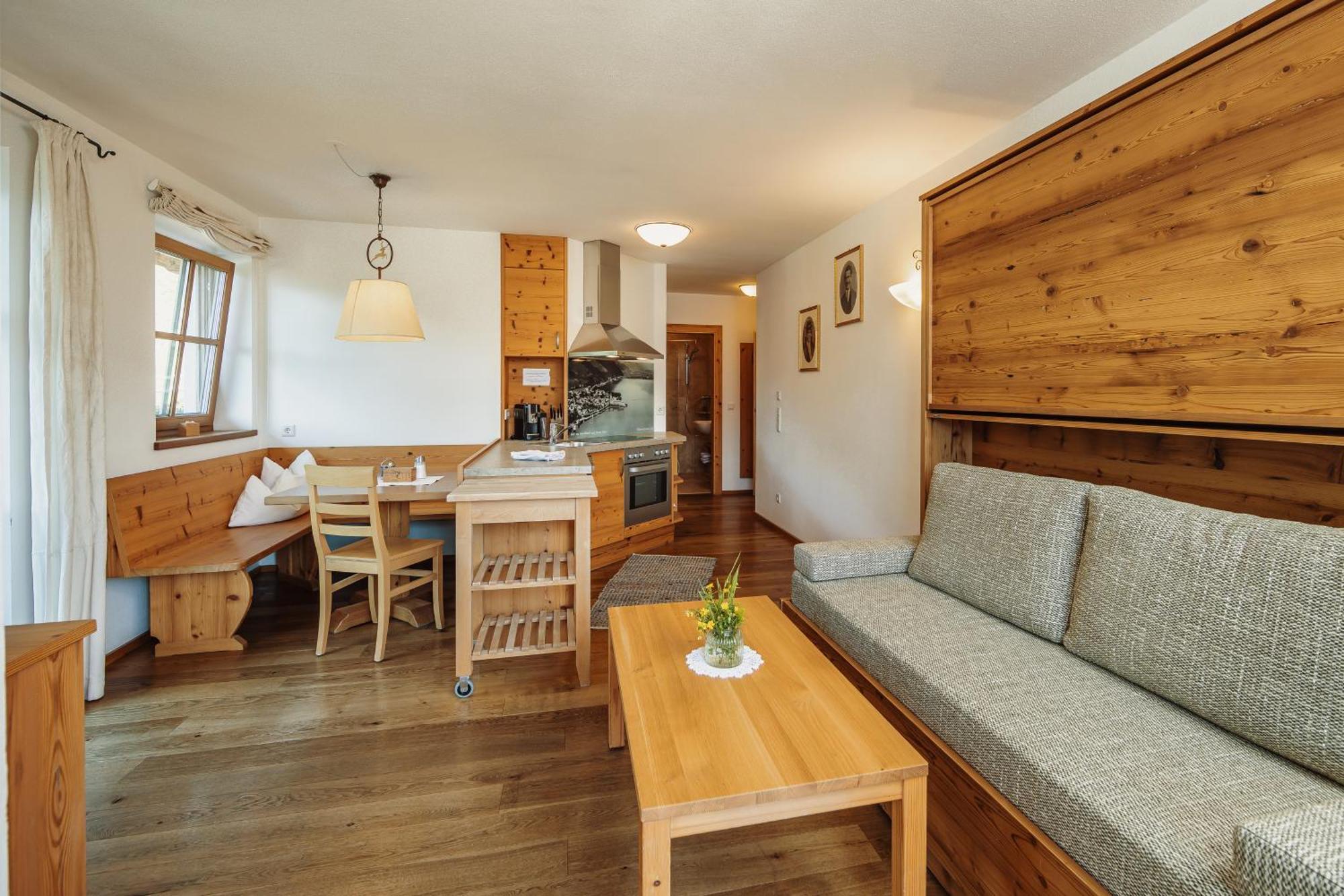 One-Bedroom Apartment with Balcony and Lake View