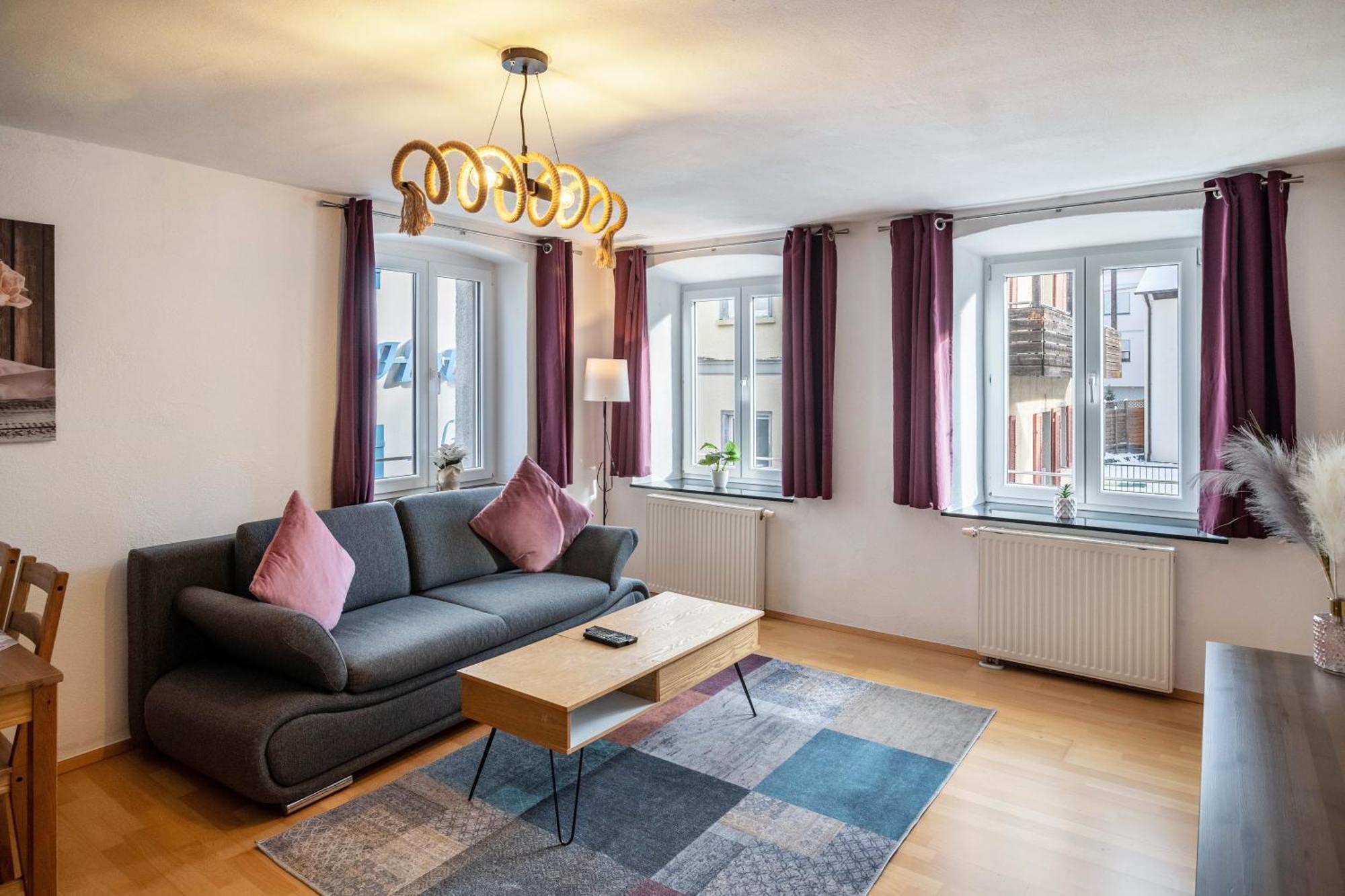 Apartment mit Dusche