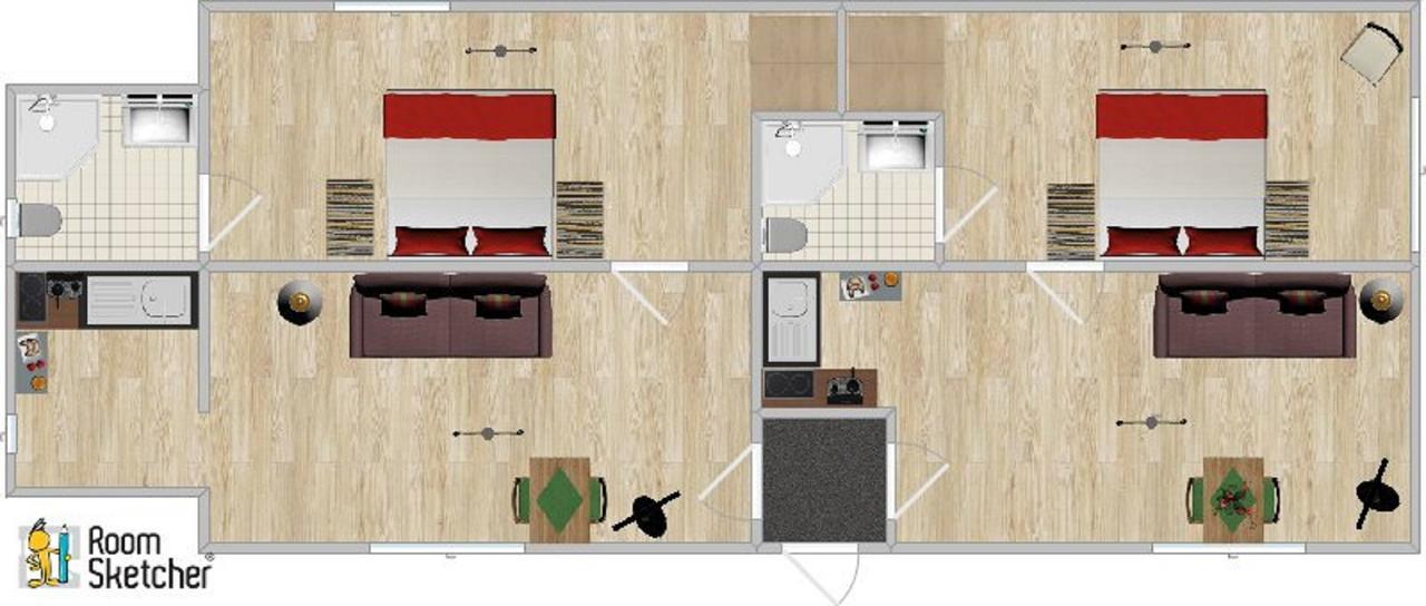 Apartment mit 1 Schlafzimmer