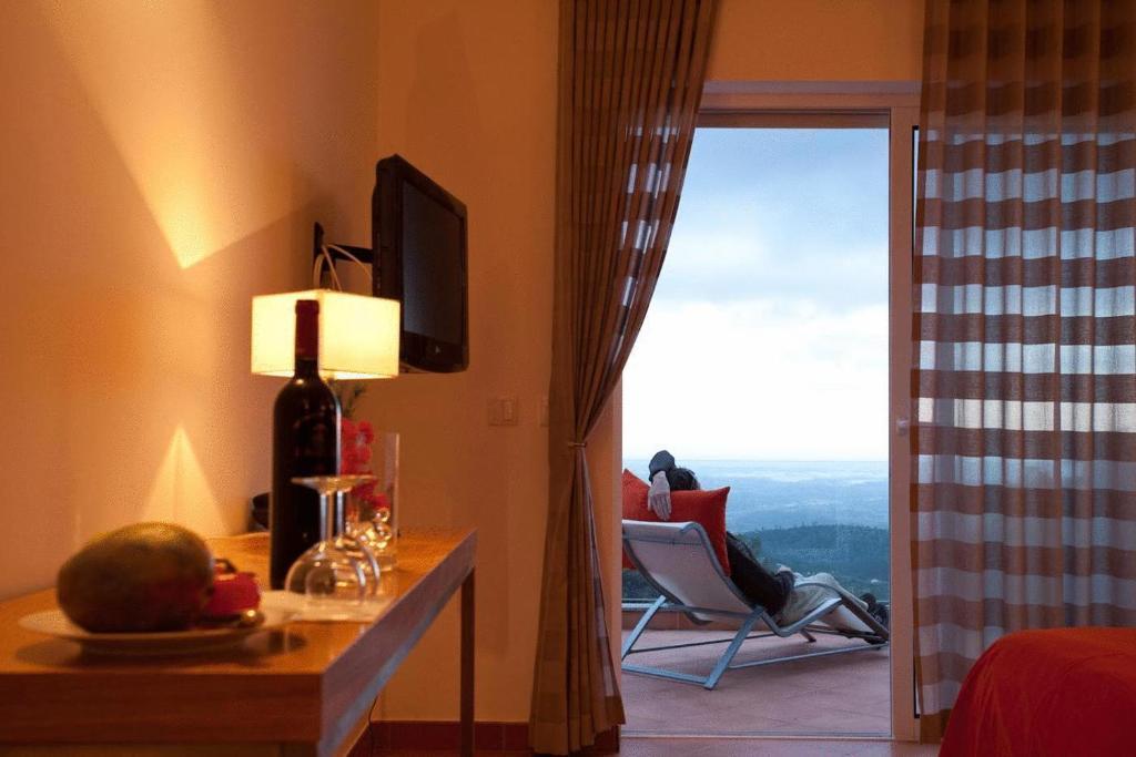 Doppelzimmer mit Balkon und Panoramablick