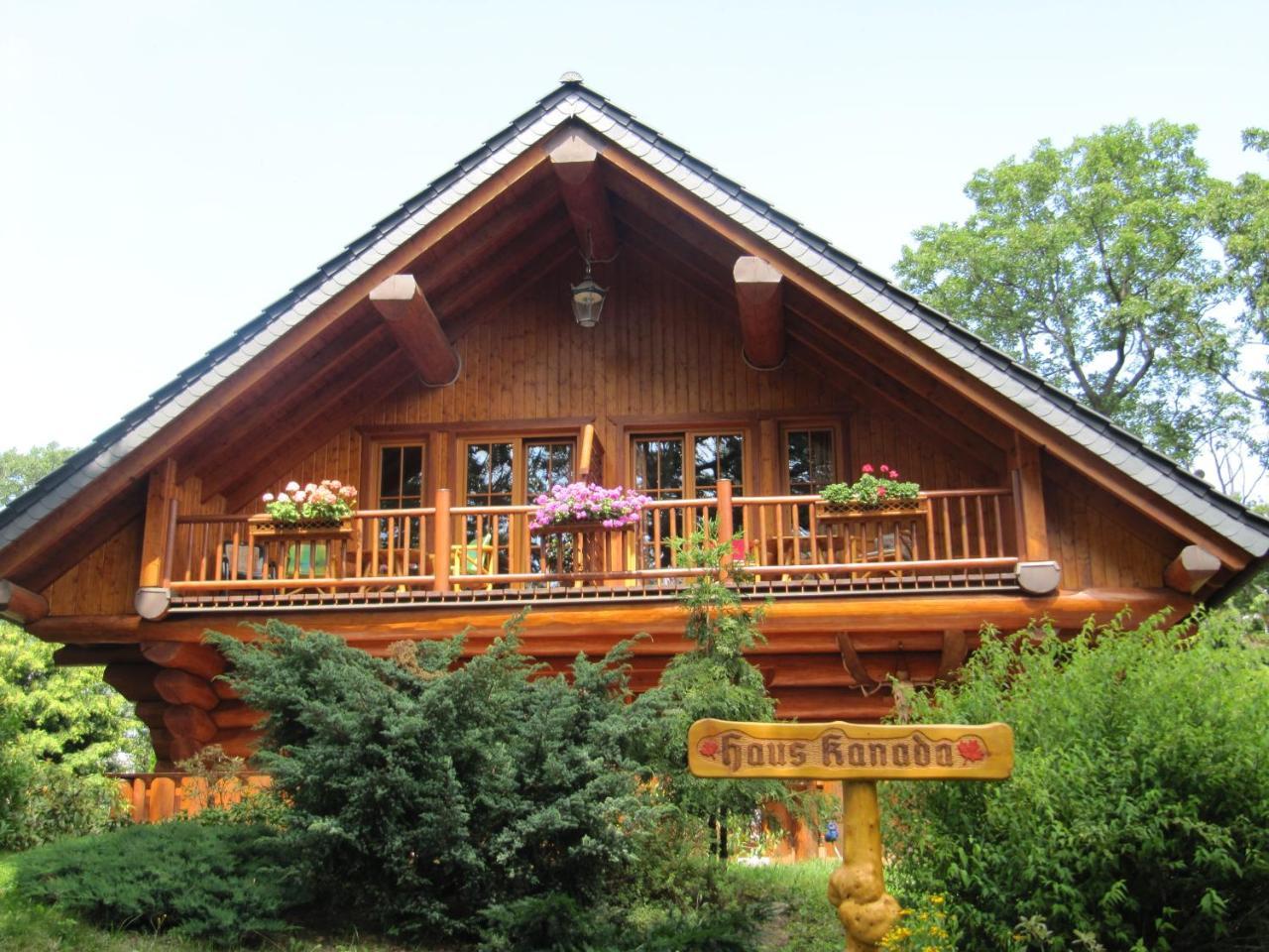 Doppelzimmer mit Balkon - Blockhaus