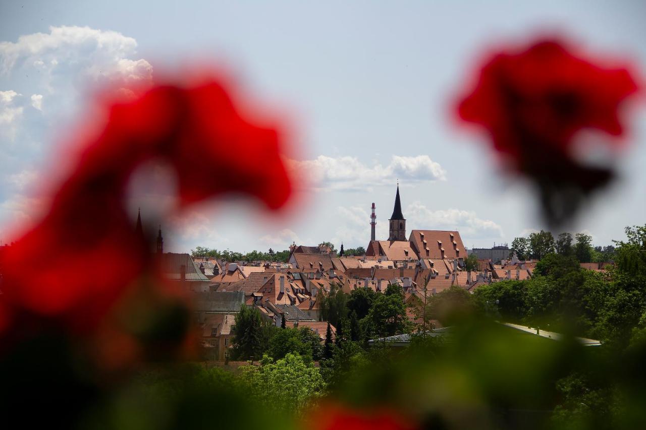 Deluxe Doppelzimmer mit Blick auf das Schloss