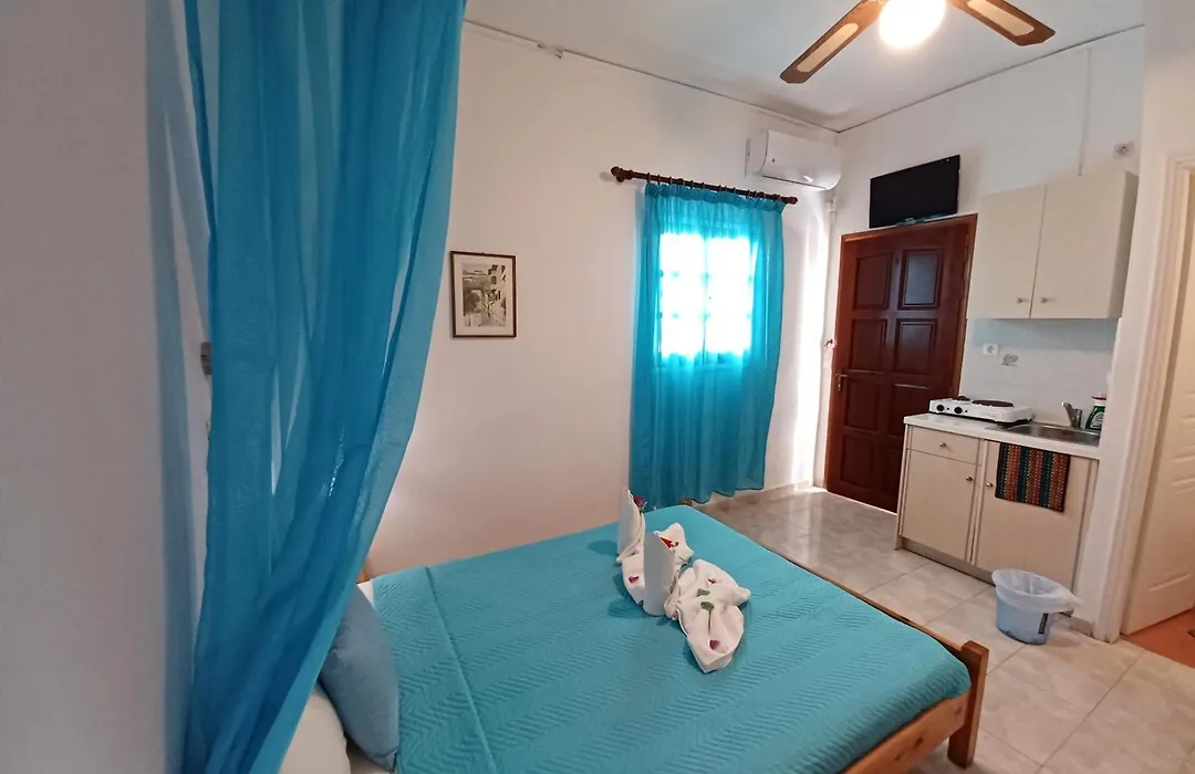 Evelina Pension Guest Beach House-Rooms And Studios Means Vacation Beside The Sea-Swimming In The Sea-There Is Nothing Like A Morning Walk On A Beach-Beachlife Definitely Has A Different Vibe-1