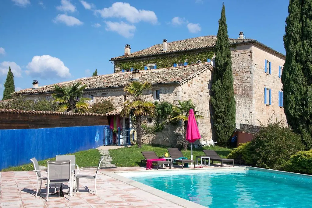 Chambres D'Hotes Et Gites Le Mas Bleu & Spa Resort-1
