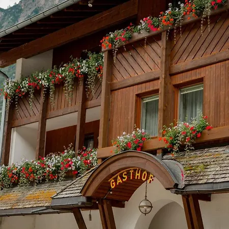 Gasthof Schwarzer Adler In Haegerau-Steeg Naturpark Lechtal-2