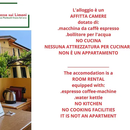 La Terrazza Sui Limoni - Suite Degli Ospiti - Mare, Escursioni A Piedi O Bike, Falesie Per Arrampicate-2