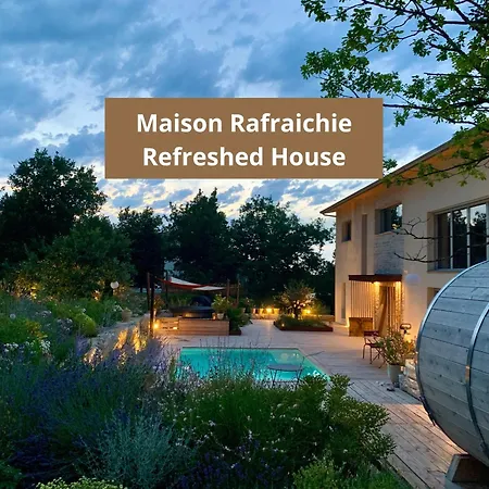 Maison d'Hôtes de Charme Le Clos de la Fontaine Piscine&SPA-3
