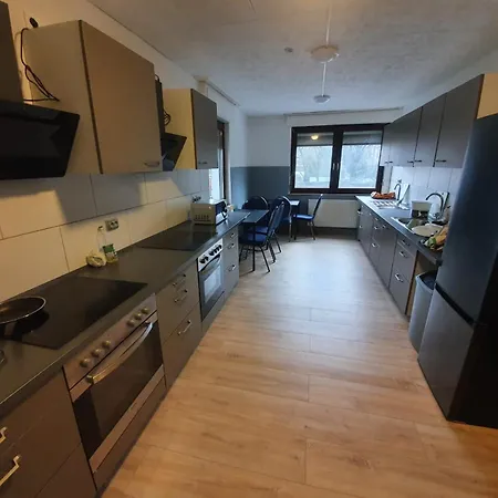 Boardinghouse-Aparthotel mit Parkplatz Küche WIFI-2