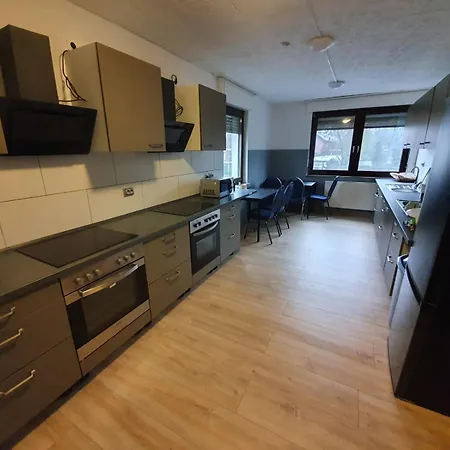 Boardinghouse-Aparthotel mit Parkplatz Küche WIFI-3