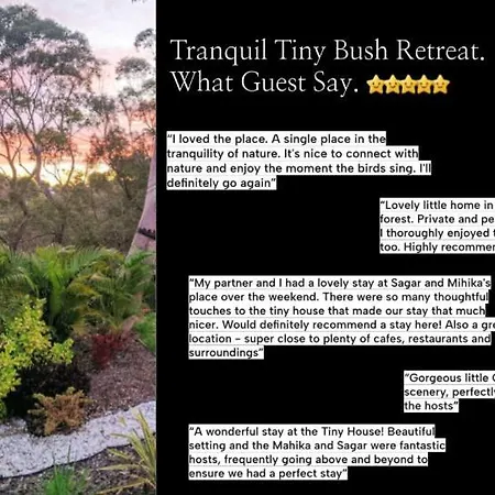 Beautiful Bush Retreat Guest Favourite 6 Stars-2