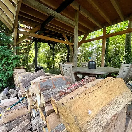 Cabane Dans Les Arbres Avec Bain Nordique-3
