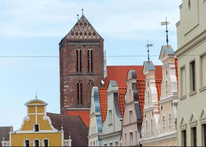 Appartment Ferienwohnung mit großer Terrasse Ohlerich Speicher Wismar