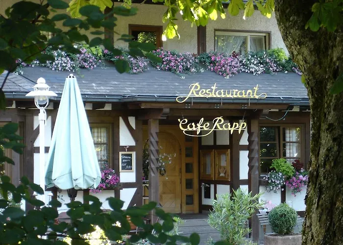 Hotel Restaurant Cafe Rapp Königsfeld im Schwarzwald