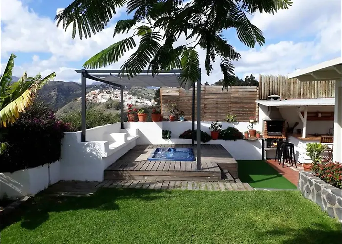 Cave House In Bandama With Jacuzzi Garden Santa Brígida