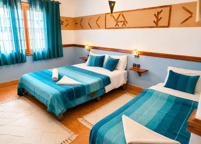 Auberge Des Peupliers Cafe Restaurant Akhendachou n'Ait Ouffi