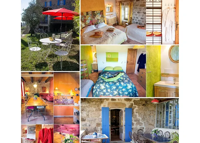 Chambres d'Hôtes et Gîtes Le Mas Bleu&Spa Resort