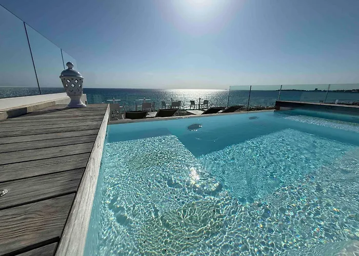 Villa Dune Luxury Roof Top Pool Wellness Gallipoli