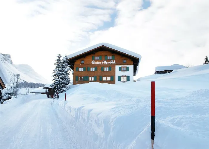 Pension Alpenfluh Lech am Arlberg