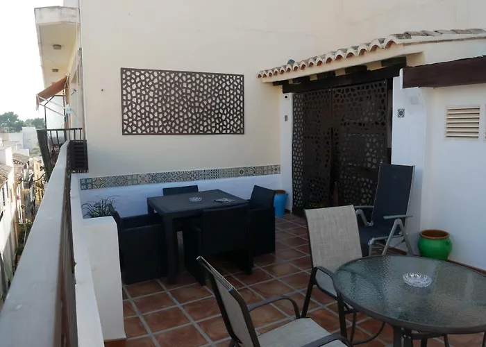 No1 CasaTosca Javea, Pequeña Habitación con baño en el Centro del Casco Antiguo